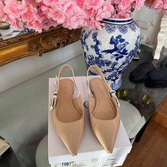 DIOR J'Adior Slingback Flats - Picture 2 of 5